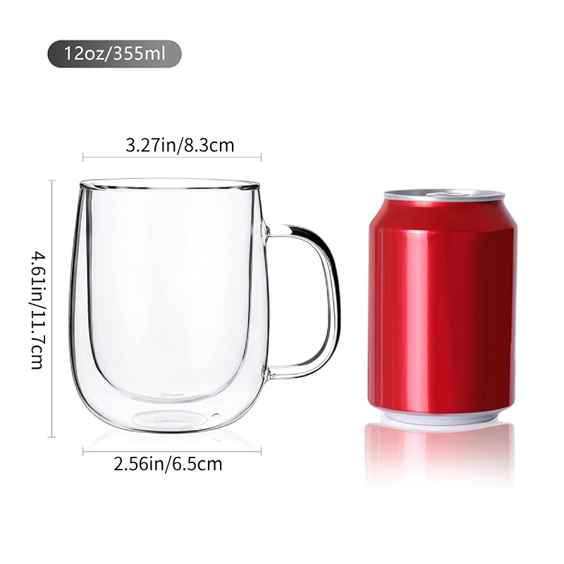 Verres à boire sans BPA Tasses à café 15,2 oz Verres à eau pour la maison