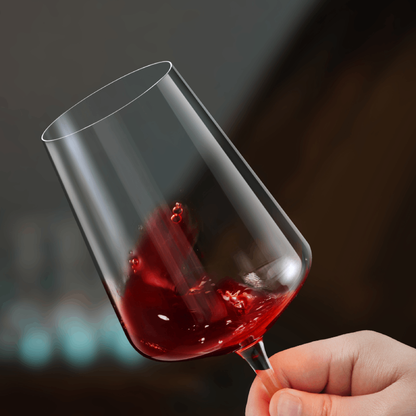 18oz Stemware Handblown Thin Rim Wine Glass 2pcs