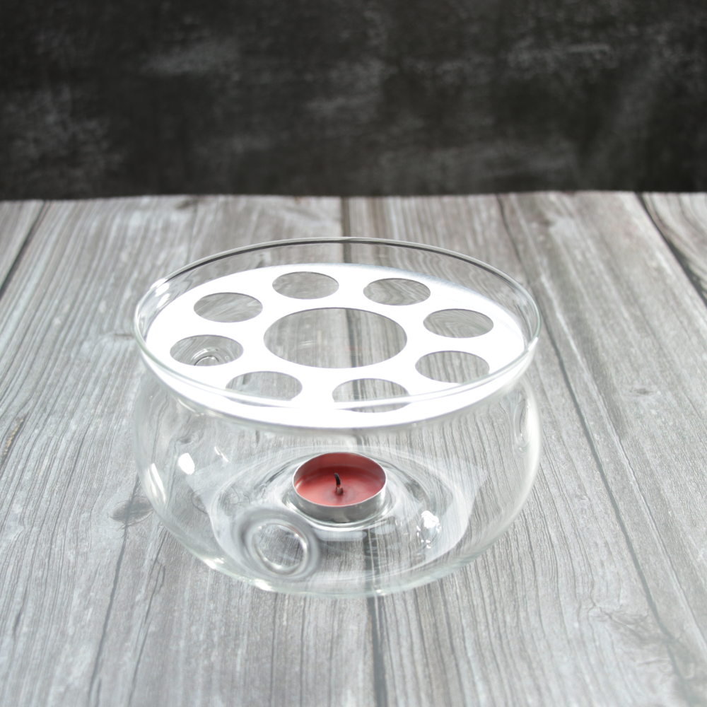 Handcrafted Universal High Heat Resistant Borosilicate Glass Teapot Warmer