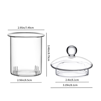 Replacement Glass Tea Infuser with Lid for Teapot H1 (20.3oz) / H2 (27oz) / H3 (33.8oz) / H8 (40.6oz)