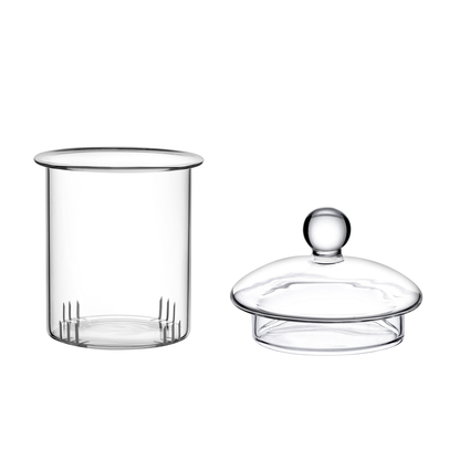 Replacement Glass Tea Infuser with Lid for Teapot H1 (20.3oz) / H2 (27oz) / H3 (33.8oz) / H8 (40.6oz)