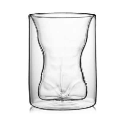 Handgefertigter Nude Naked Stemless Party-Trinkgläser-Bierbecher, 170 ml