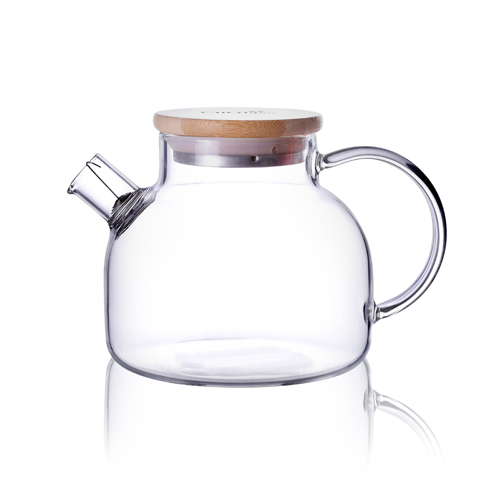 1pc Glass Tea Pot Kettles Carafe Stovetop Safe Heatproof Borosilicate Glass  Teapot Water Pitcher With Bamboo Lid And Removable Filter Spout For Loose  Leaf And Blooming Tea - Home & Kitchen 